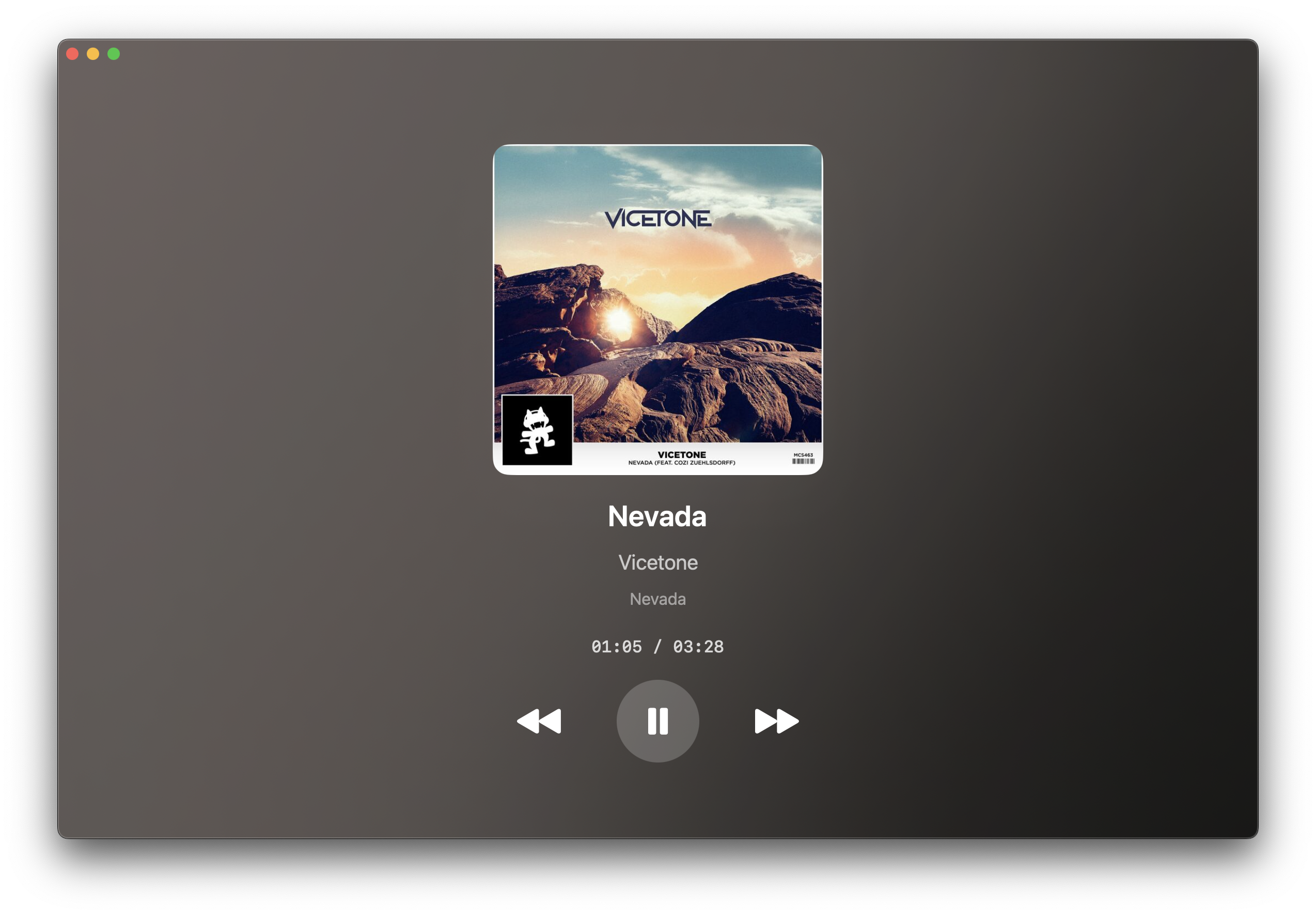 Now Playing App Interface